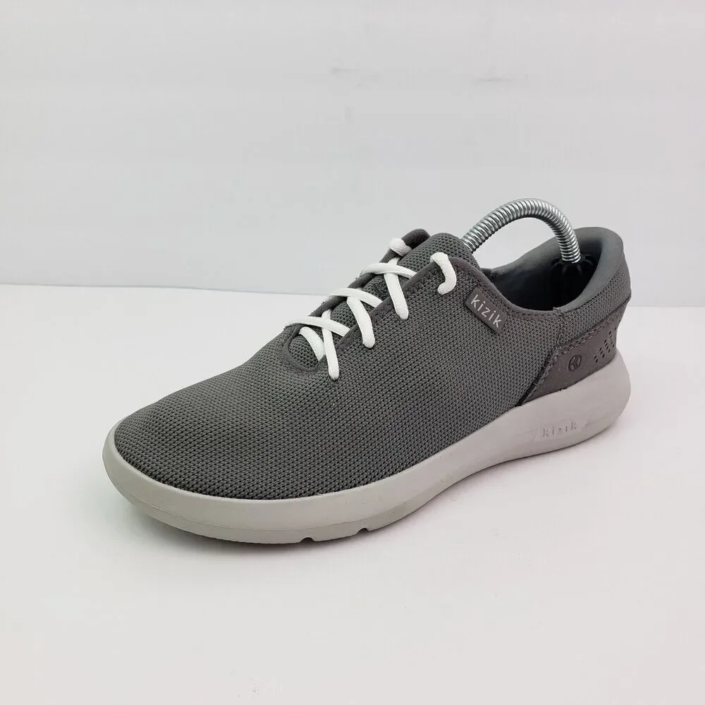 Kizik Madrid Womens Size 6.5 Gray Eco Knit Hands Free Casual Sneaker Shoes